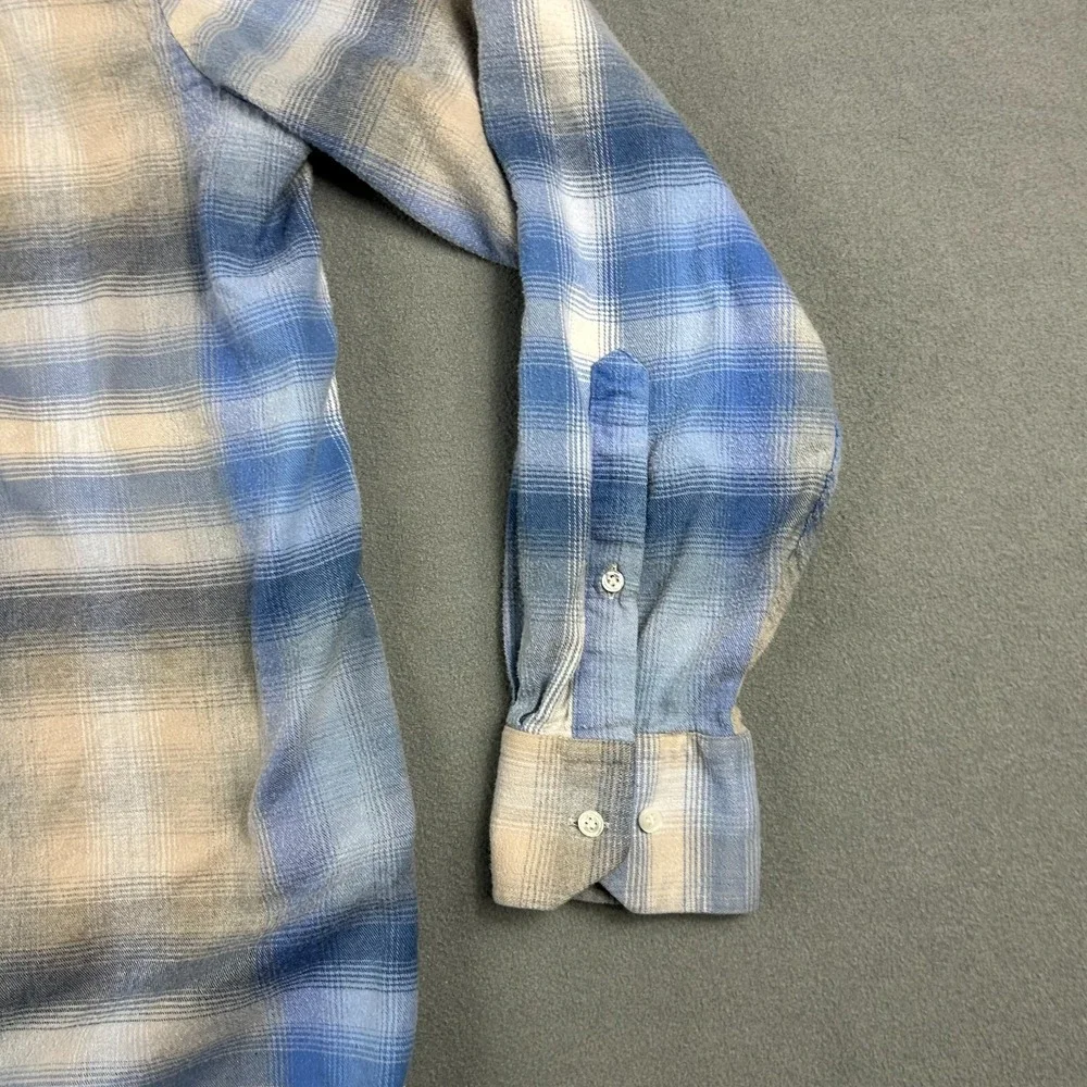 Peter Millar Shirt Mens XL‎ Crown Crafted Trento Italian Flannel Plaid Button Up